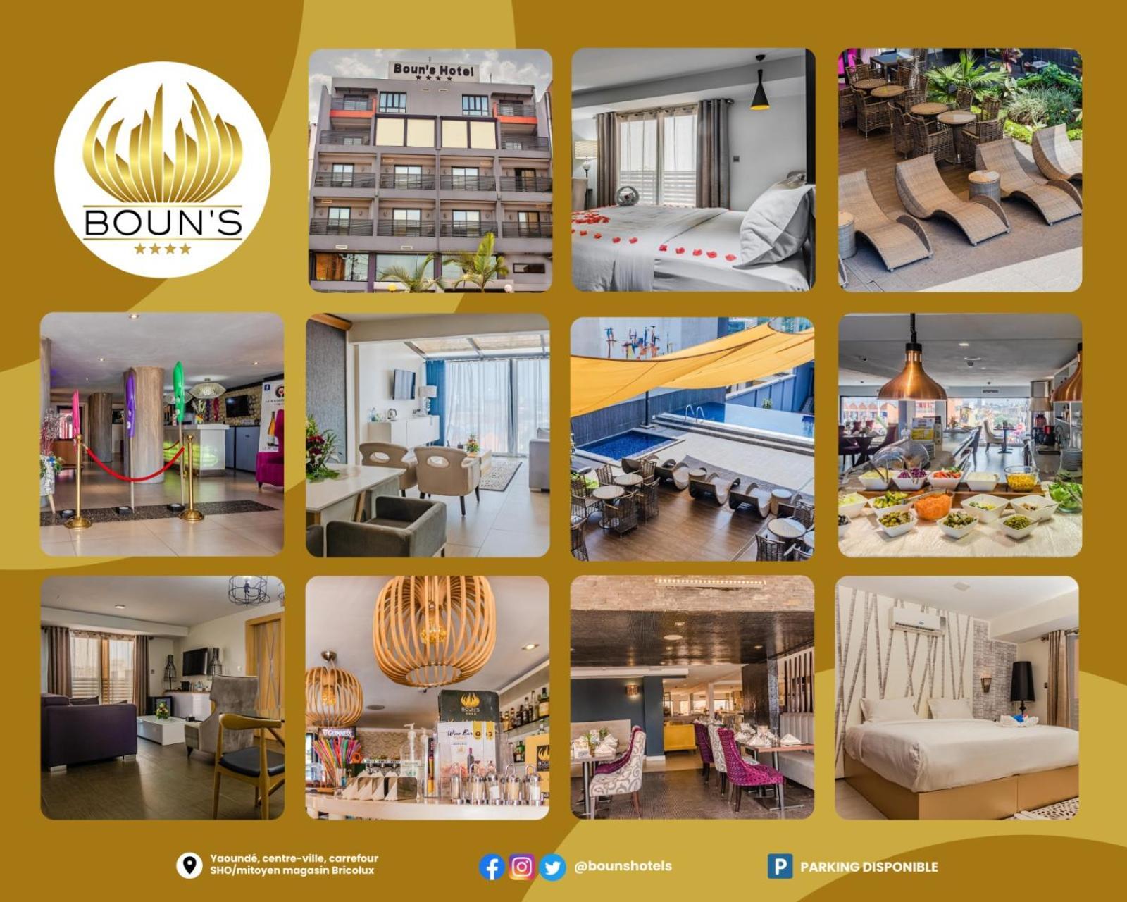 Boun'S Hotel Yaounde Bagian luar foto